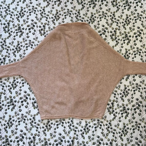 Anthropologie Sleeping on Snow Primula Cocoon Open Cardigan Sweater Pink - Picture 6 of 6